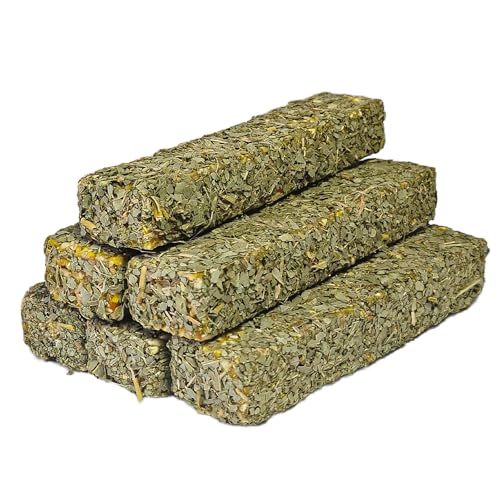 6PCS Sugar Glider Treats,Natural Eucalyptus Chew Sticks - Nutrition Crunch Treat with Egg Vegetables Leaves Oats Honey for Sugar Gliders - size: 2.65 Ounce (Pack of 6)