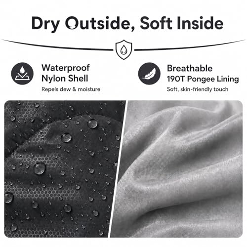 Sleeping Bags for Adults & Kids, Lightweight Camping Sleeping Bag | Waterproof Backpacking Sleeping Bag for Girls, Boys & Teens, Warm 3-Season Design for Hiking, Camping & Outdoor Travel - color: 3lb-Black