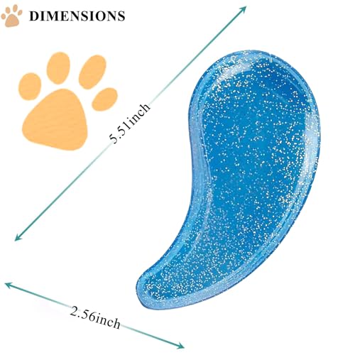 Small Dog Brush, Soft Pet Grooming Brush for Shih Tzus, Yorkies, Maltipoos, Maltese, Puppy Massaging Hair Brush, Cat Brush, for Small Animals Rabbits of All Hair Types (Starry Sky Blue) - color: Starry sky blue