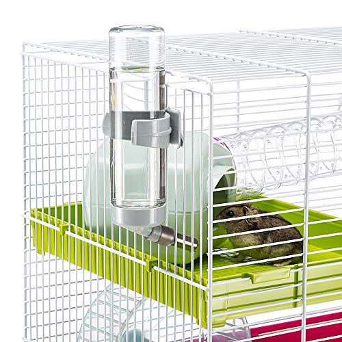 Ferplast Laura Small Hamster Cage | Fun & Interactive Cage Measures 18.11L x 11.61W x 14.8H & Includes All Accessories - style: Laura Hamster Cage