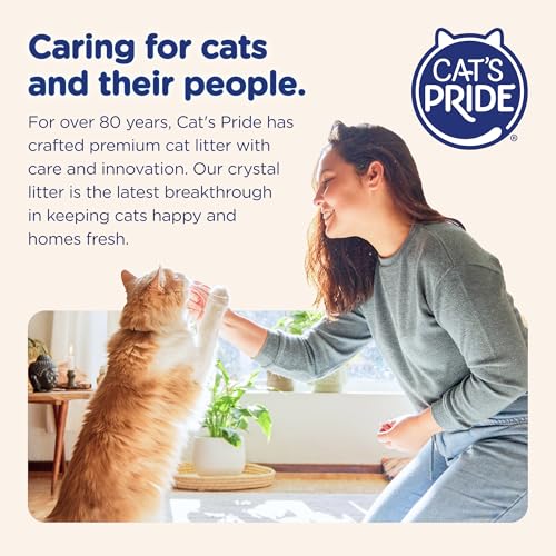 Ultra by Cat's Pride Clumping Micro Crystals Litter, Fragrance Free, 5lb - size: 5 Pound