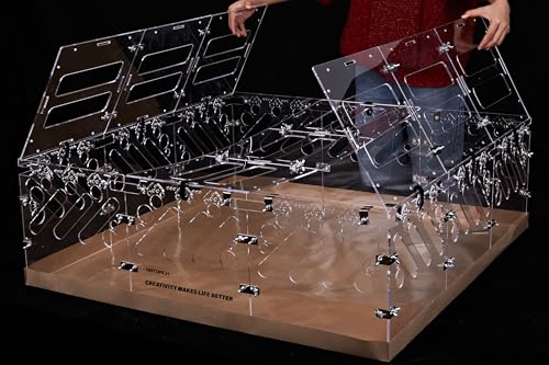 3X3 feet Acrylic Guinea Pig Cages Lid DIY Acrylic Panels with Installation Accessories - color: 3×3ft Lid
