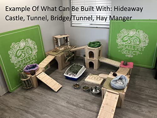 Small Pet Habitat Hideout-Tunnel, Rabbits, Guinea Pigs, Other Small Animals - style: Tunnel