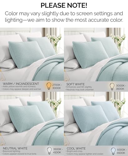 Southshore Fine Living, Inc. Twin Quilt Bedding Set, Soft Microfiber Coverlet Bedspread, Stain and Pet Hair Resistant Bedding, XL Twin Blue Quilt Bedspread Set with 1 Pillow Sham, Sky Blue - color: 03 - Blue, size: Twin / Twin XL