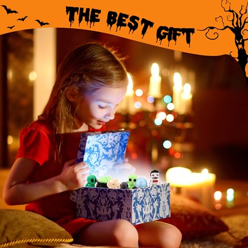 3D Printed Horror‌ Figurines Set, Articulated Halloween Figurines, Party Favors, Pocket Fidget Toys, Goodie Bag Stuffers, Decorations, Classroom Rewards, Skeleton, Zombie, Alien - style: Animal J