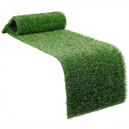 XLX TURF Artificial Grass Runner for Table 12 X 72 Inch, Easter Party Table Centerpiece Decorations Fake Grass Mats for Golf Theme Birthday - size: 12 x 72 Inch