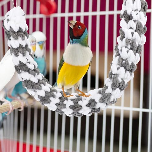 TEHAUX Sugar Glider Climbing Rope Cage for Guinea Pigs, Hamster, Ferret, Mouse, Pet Toys