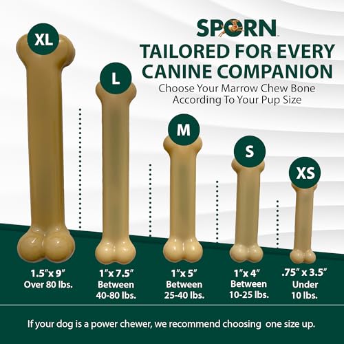Sporn Marrow Chews Peanut Butter XL - size: X-Large