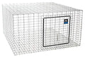 Pet Lodge® Wire Rabbit Hutch | Rust Resistant Galvanized Wire Mesh | Easy to Assemble Stackable Rabbit Cage | Made in USA | 24 X 24