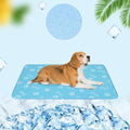 BEAUTYZOO Upgraded Dog Self Cooling Mat Ice Silk Chill Pads for Small Medium Large Dogs Q-MAX＞0.43-Summer Reusable Pet Training Pad - Absorbent Non-Slip Cool Mat for Kennels,Crates,Beds, 22" x 28"