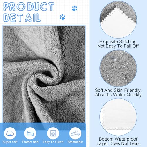 SmoothNovelty 5 Pcs Waterproof Guinea Pig Blankets Washable Small Animal Pee Pad Pet Blanket Sleep Bedding Mats Absorbent Guinea Pig Cage Liner Reusable Pet Sleep Pad(Soft Color,18" X 24",Classic) - color: Soft Color, size: 18" X 24", style: Classic