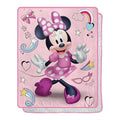 Disney Minnie Mouse Shooting Stars Silk Touch Sherpa Throw Blanket