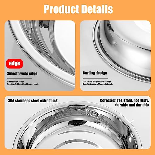 4 Pcs Stainless Steel Cat Bowls, 5.5 Inch Whisker Friendly Shallow Cat Food Bowls, Small Metal Pet Dish for Kittens and Indoor Cats, Basic Replacement Plates for Elevated Feeder Stands,Dishwasher Safe