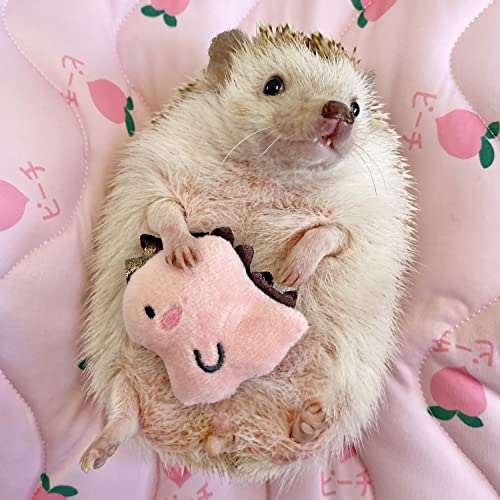 3 Pcs Cute Small Animal Accessories Toys Dinosaur for Hedgehog Supplies Guinea Pig Hamsters Small Pet Toy Gift Photo Shoot Cage Accessory