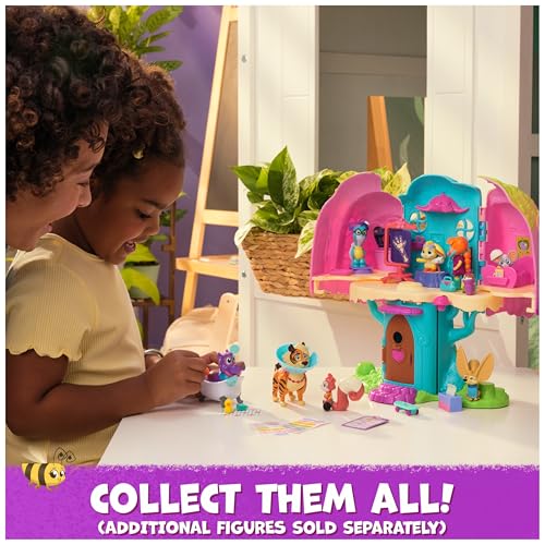 Vida The Vet, Vet Clinic, Treehouse Playset with Action Figures, Dollhouse Furniture & Accessories, Kids Toys for Girls & Boys Ages 3 and up
