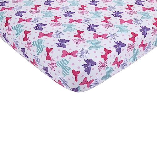 Disney - Minnie Mouse Hearts and Bows- 4pc Toddler Bed Set - color: Minnie Mouse \Hearts and Bows""