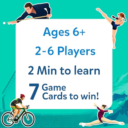 Skillmatics Guess in 10 Trivia Card Game – Sports, Gift for Boys & Girls | Educational Trivia Cards, Family Game Night, Travel Toy, Board Game, Screen-Free Fun, Kids Ages 6, 7, 8, 9 and Up - style: 7. Sports