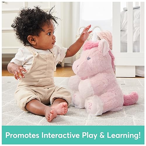 GUND Baby Alora Unicorn 11” Animated Plush, Sings ABCs Song and 123 Songs - style: Alora