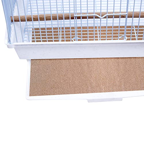 Penn-Plax 7 Pack Gravel Paper for Bird Cage, 9 by 12-Inch | Great for Hard-Billed Birds | Safe, Clean, and Easy for Improved Digestion (BA637) - size: 9" x 12"