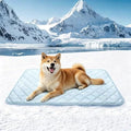 Buvlnee Dog Cooling Mat 2.0, Portable Pet Cooling Mat for Dogs & Cats Q-Max>0.5, Durable Waterproof Washable Cooling Pad Non-Toxic (24x18in) - size: 24x18in