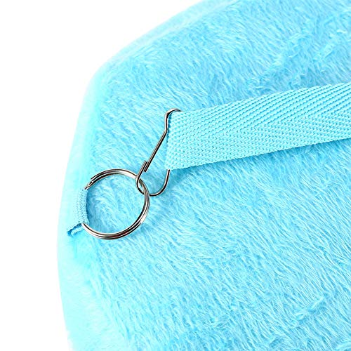 Tbest Pet Carrier Bag Hamster Rat Cat Rabbit Pet Sling Carrier Backpack Hedgehog Chinchilla Ferret Sleeping Outdoor Traveling Bag Handbags Backpack - color: Blue
