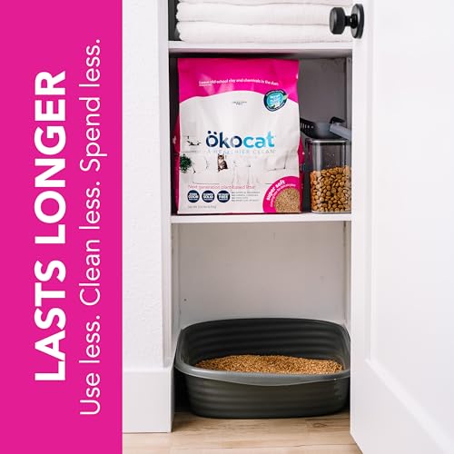 ökocat Super Soft Natural Wood Clumping Cat Litter, Odor Control, 15.8 Lbs - size: 15.8 lbs, style: Super Soft