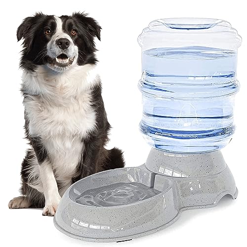 Automatic Dog Water Dispenser, 3 Gallon| 11L Gravity Automatic Pet Water Dispenser Station, Pet Waterer for Dogs and Cats, Large Capacity Water Feeder