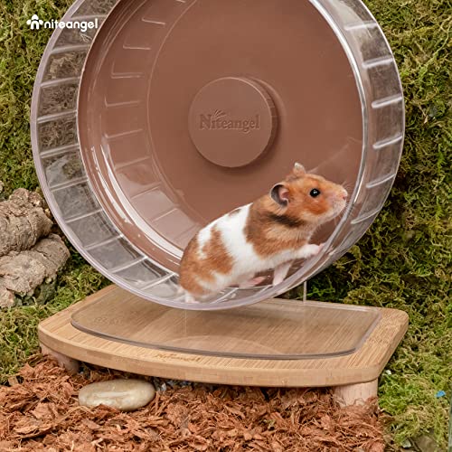 Niteangel Anti-Slide Hamster Wheel Platform: Small Size & Elevates Height - size: Small