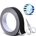 16.4 Ft Sandy Trimmer Strip with Foldable Scissor, Anti-Slip Traction Tape Sandy Track for Small Pet Exercise Wheel, Hedgehog Wheel Hamster Running Wheels for Gliders, Squirrels, Guinea Pigs (Black)