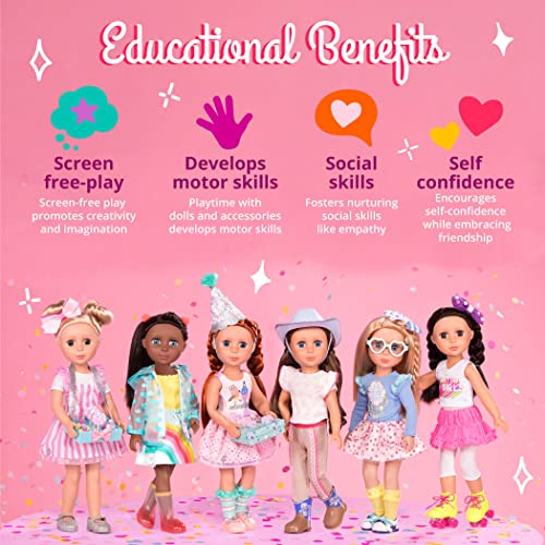 Glitter Girls Vet Playset, Sniffles Plush Dog, 27-Piece Vet Table, Pet | Toy vet set with posable pink pup, exam table with drawers, medical accessories, fits most 14-inch dolls, Plush, 3+ Years - style: Vet Accessories