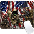 Bow Hunter American Flag Camo Mouse pad Customized Mousepad Non-Slip Rubber Base Mouse Pads for Computers Laptop Office Desk Accessories Mouse pad - color: Bow Hunter American Flag Camo