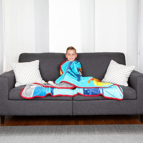 Franco Kids Bedding Super Soft Micro Raschel Throw, 46 in x 60 in, Paw Patrol - color: Paw Patrol, size: 46 in x 60 in