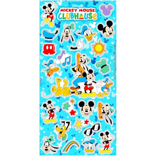 Disney Mickey Mouse Snack and Sip Water Bottle Set - Bundle with 13.5 oz Mickey Water Bottle with Snack Cup Plus Stickers, More Drinking Canteen