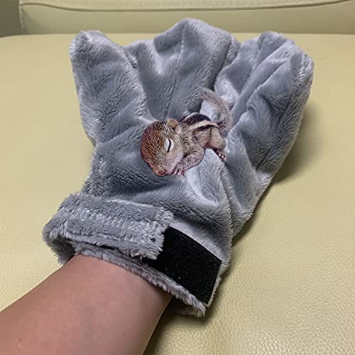 Exotic Nutrition Calming Glove - Comfy Bonding Mitt for Sugar Gliders, Hedgehogs, Rats, Hamsters, & Other Small Pets - size: 1 Pack