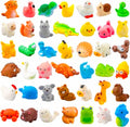 ywevyezc 42 Pcs Mini Resin Animals 42 Styles Resin Animals Figurines Bulk for Micro Fairy Party Favors Garden Hide Accessories Dollhouse Crafts Decor - style: 42Pcs-Animals