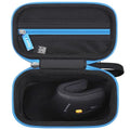 Case for ProtoArc Ergonomic Mouse, Travel Carrying Case Compatible with ProtoArc EM11 NL Bluetooth Rechargeable Wireless Vertical Mouse (Black-Blue) - color: Black-Blue