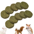 28PCS Round Hay Cake Chew Treats for Small Animals – Molar Snacks for Hamsters, Guinea Pigs, Chinchillas, Rats, Rabbits – Natural Enrichment Chew Toys