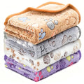 4 Pcs Washable Guinea Pig Bedding Absorbent Small Animal Cage Liners Reusable Guinea Pig Fleece Blankets Waterproof Pet Pee Pad Sleep Mat Pad Cover for Rabbit Ferret Chinchilla Hamster (24 x 35 Inch) - color: 4PCS 24 x 35 Inch
