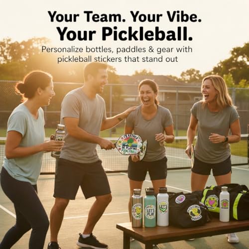 16pcs UV DTF Stickers Pickleball - Crystal Decals with Funny Pickleball Sayings, Waterproof Decals for Tumblers, Water Bottles Pickleball Gifts for Women Birthday Christmas Funny Gift - style: 16pcs Pickleball Cup Stickers