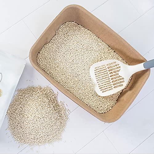 WUWEOT 8 Pack Disposable Cat Litter Box, Paper Cat Litter Tray Pet Litter Pan, 16.7" X 13" X 4" Travel Small Animal Clean Sifting Potty for Indoor Outdoor, Hamster, Guinea Pig, Mice, Bunny