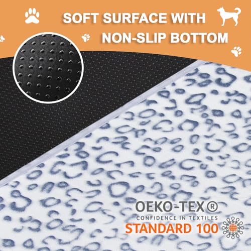 Reusable Puppy Pads, Washable Pee Pads, Leakproof 16"x 30" 2 Pack | High Absorbency Dog Training Pads, Wee Wee Pads With Waterproof Non-Slip Base For Indoor Potty, Crates, Playpen & Senior Dogs - size: 16x30(pack of 2)-Blue