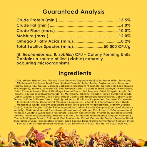 Kaytee Fiesta Mouse & Rat Food, Nutritious and Fun Blend, Supports Dental Health and Digestion, 2 pounds - size: 2 Pound (Pack of 1)