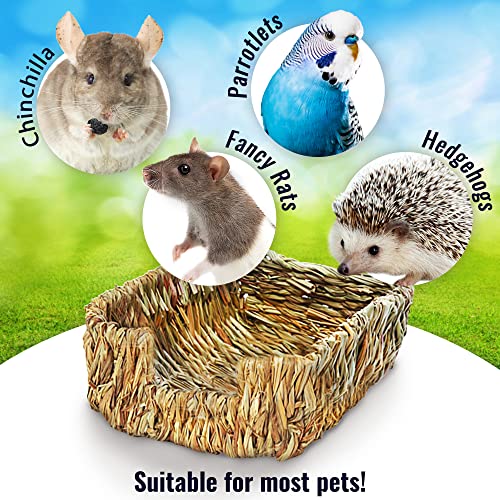 SunGrow Rabbit Bed, Portable, Hand-Made Comforter, Lightweight, Durable, Comfortable, Suitable for Small Animals