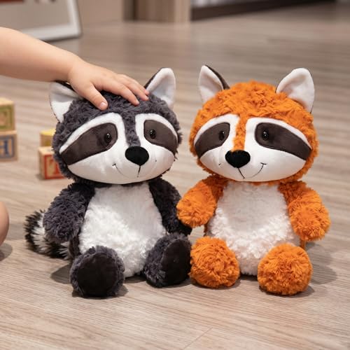 YUKOUQIAN Red Panda Stuffed Animal Cute Plush Doll Toy 10 inch for Girls Boys Christmas (Stand redpanda shenhui) - style: stand redpanda shenhui
