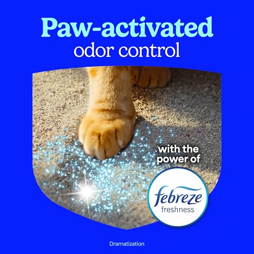 Fresh Step Advanced Odor Shield Light Weight Multi Cat Clumping Litter with Febreze Freshness, Ammonia Block Technology, 11.5 lb. Jug, Pack of 2 | Lightweight Clay Cat Litter, Jug, Easy to Lift and Pour, Scented with Febreze Freshness, Carbon for Strong O
