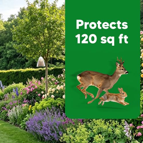 LAQDECDV Deer Repellent, Rabbit Repellent Outdoor, Deer Repellant Plant-16P | Deer & Rabbit Deterrent for Yard, Bunny Repellent for Flower Beds, Keep Deers Away Shrubs, Esay to Apply