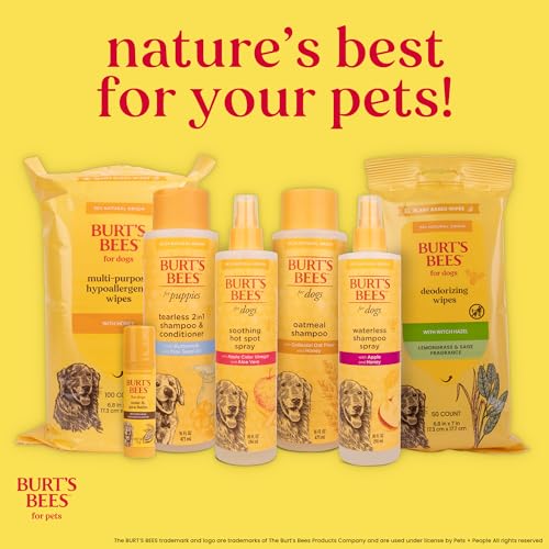 Burt's Bees for Pets Slicker Brush | Removes Loose Cat Fur, Prevents Matting | Ideal for Daily Grooming, Smooth Coat | Removes loose fur, prevents matting, ideal for daily grooming, smooth coat, gentle bristle design daily