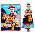 Franco Kids Bedding Super Soft Plush Micro Raschel Blanket, 62 in x 90 in, Paw Patrol - color: Paw Patrol, size: 62 in x 90 in