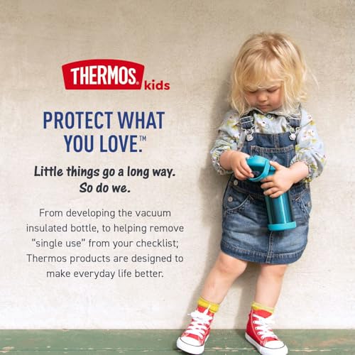Thermos Baby 10 oz. Stainless Steel Bottle with pop-up straw, Cars - color: Cars, size: 10 Ounces