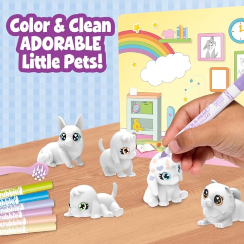 Crayola Scribble Scrubbie Baby Pets Nursery, Baby Animal Toys for Toddlers & Kids, Gift for Girls & Boys, Ages 3, 4, 5 - size: Small, style: Baby Pets